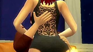 Hey, that redhead is getting licked and fucked hard, cumming all over.