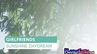 Charly and Jazlyn play naked tag by the pool!