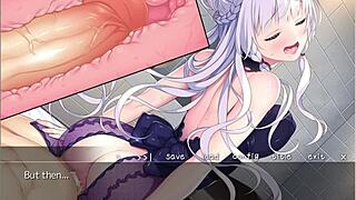 The Humbling Of A Holy Maiden In Anime Game Part 4