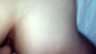 The woman gets aroused watching my cock slide in and out of her wet vagina.