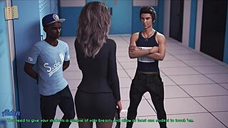 wife and stepmother in hentai game