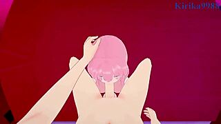 yo, hitori from bocchi the rock gets intense hentai sex!