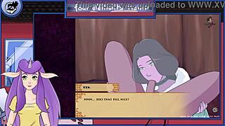 Avatar trainer bonus with milfy blowjob and monster orgasm moans.