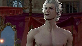 Baldur's Gate 3 Naked Playthrough Featuring Astarion's Gay Sex Scenes Without Mods