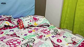 Abby caught masturbating, then doggystyled to orgasm.