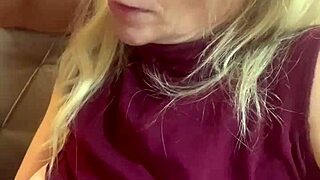 Alineflavio shares blonde milf orgasm video