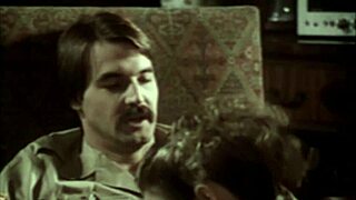 classic annette haven teases with a steamy retro blowjob