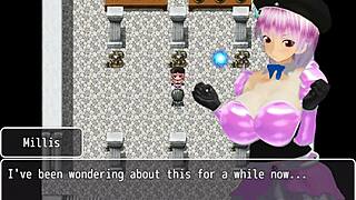 Girl B Hero Intense Cartoon Scenes