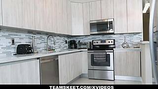 Wow, Jessa Blue tricked her boyfriend into a hot creampie with Teenpies! That brunette rode him hard.