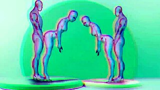 Twins Fucking Girls Hard in Wild Animated Action