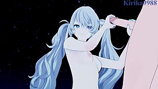 hey, wanna see hatsune miku and megurine luka in wild hentai action?