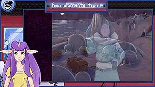 Avatar trainer bonus with milfy blowjob and monster orgasm moans.