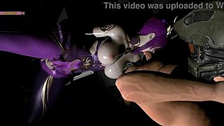 zi yan fuck the bigcock in mask - 3d animation