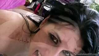 Intriguing hot babe blowjob and fast fucking to cumshot.