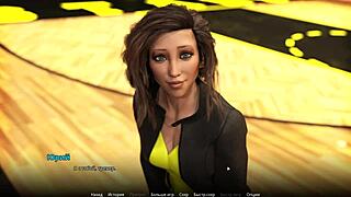 I jus can't stop watchin' this blonde hentai babe kissin' in hospital. Man, them big tits got me goin crazy!