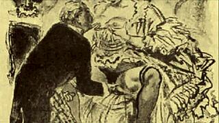 Detailed Vintage Erotic Art Featuring Cartoon and Anime Styles