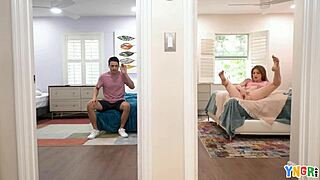 Young Nympho Lucy Foxx Fulfills Step-Bro Fantasy with Intense Doggystyle and Blowjob