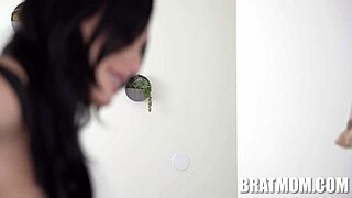 Damn, Stepmom Jennifer White in That Little Black Dress Seduces Diego Perez!