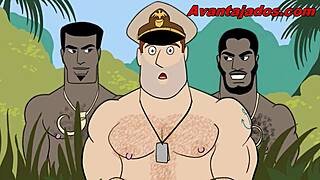 Brazilian Gay Military Drawings