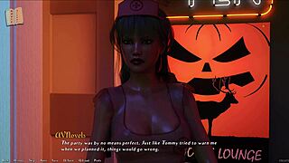 Chick route in Being a Dik game