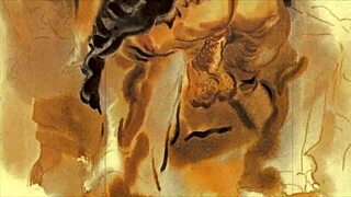 Detailed Vintage Erotic Art Featuring Cartoon and Anime Styles