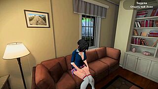 My sexy neighbor part 2 complete gameplay featuring submissive slut anal lick big cock.