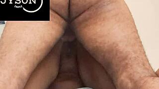 rough fucking her big ass from behind 😈