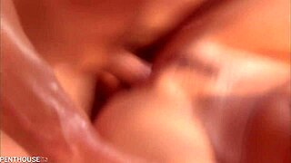 Stunning brunette Renee Diaz bends over intriguingly