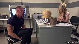 huge tits nurse torments slave patient