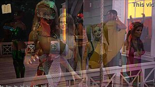 Chick route in Being a Dik game