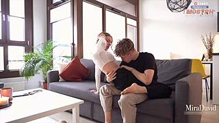 Real Passionate Sextape With Amateur Couple Mira David