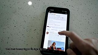 Step Dad Falls for Gabriela Lopez's Big Tits Temptation. Can't Hold Back!