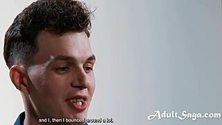 Josh Rivers Declares He's an Ass Man All the Way in Gay Solo Interview