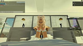 Blonde doggystyle with big black cock blowjob riding