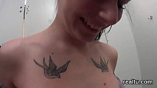 charming czech teen 18+ seduced in mall