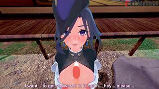 Clorinde From Genshin Impact Gets Fucked In Full 3D Cartoon Fantasy Hentai Scene