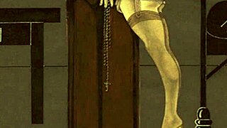 Vintage erotic drawings from retro comics