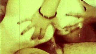 Wow, dive into the wild world of vintage porn threesomes with hairy action!