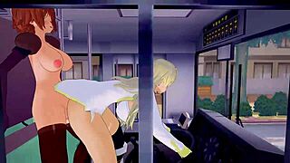 Koikatsu - sexy pussy talk twerk hmv featuring nezuko in anime hentai scene