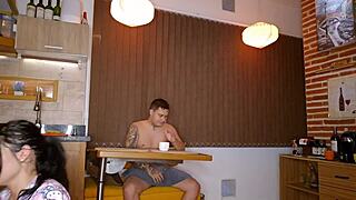 i'm cheating on my husband with young neighbor sara, deepthroating and fucking in missionary for big ass orgasm