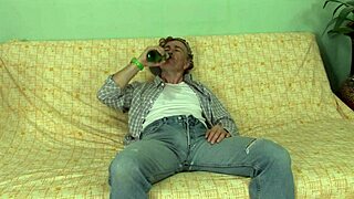 Little slut craves anal blowjob and monster cock orgasm