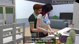 Horny Wife Cheats In Front Of Husband - Part 4 - Ddsims?