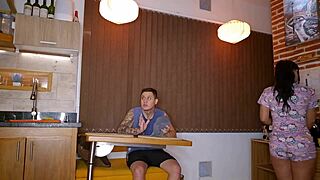 i'm cheating on my husband with young neighbor sara, deepthroating and fucking in missionary for big ass orgasm