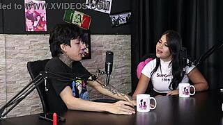 She prefers committed relationships over casual encounters in sheer red lingerie