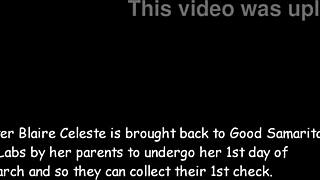 Blaire Celeste Humiliated as Guinea Pig in Florida. Doctor Tampa Tests Innocent Teen in Gyno Exam.