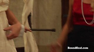 The Education Of Adela SUBMISSIVE BIG ASS SLAVE Moans From Harsh Whipping