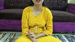 Damn! Gorgeous Indian Bhabi Forces Devar into Rough Sex with Dirty Talk!