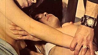 Wow, dive into the wild world of vintage porn threesomes with hairy action!