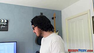 Did the Yorkshire geek get tricked into a blowjob from a tattooed Brit?