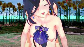 Clorinde From Genshin Impact Gets Fucked In Full 3D Cartoon Fantasy Hentai Scene